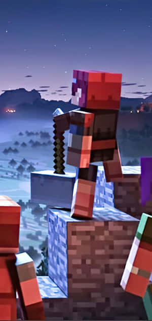 Pixel 3 Minecraft -taustakuva — Honor X80i Taustakuvat