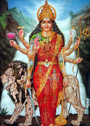 Durga Maa -kuvia — Realme Pad 3 Taustakuvat