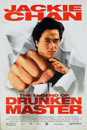 Dynaaminen Jackie Chan -valokeila - elokuvajulistetaidetta — Huawei MatePad 11.5 S (2025) Taustakuvat