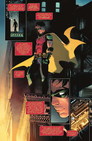 Dynaaminen Tim Drake toiminnassa — POCO Pad Taustakuvat