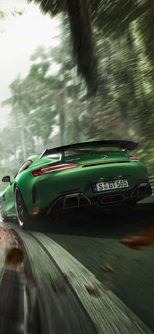 Iphone X Amg Gt-r -tausta — Honor Play Taustakuvat