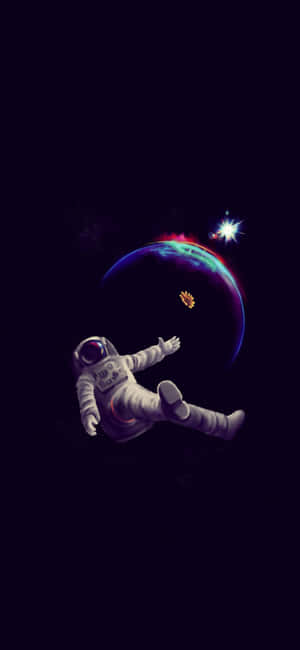 Astronautti Iphone — iPhone 17 Pro Taustakuvat