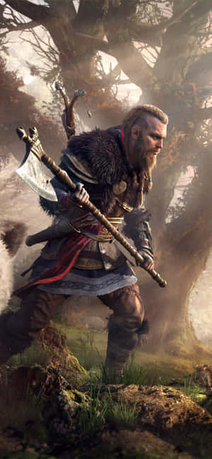 Iphone Xs Max Assassin's Creed Valhalla -taustakuva — Realme Narzo 80 Lite Taustakuvat