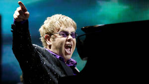 Elton Johnin poprock-konsertti -taustakuva — Pro Display XDR Taustakuvat