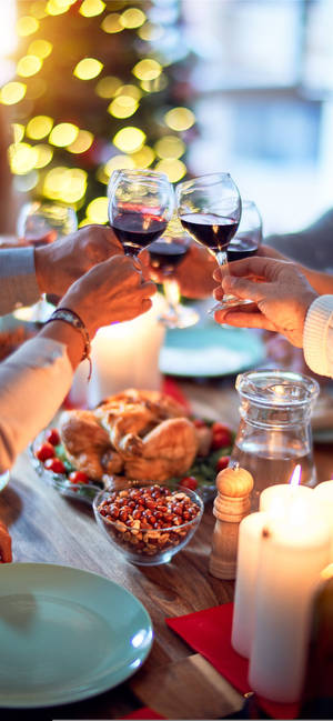 Enchanting Thanksgiving Wallpaper for iPhone — iPhone Xs Max Taustakuvat