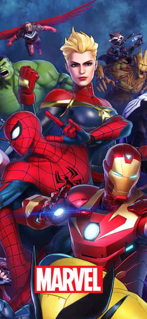 Iphone Xs Marvel -taustausta — Moto G17 Taustakuvat