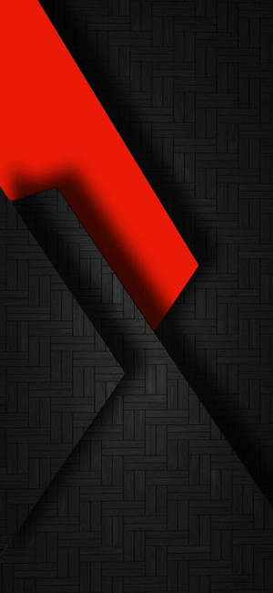 1125x2436 Clean iPhone X Wallpaper for anyone who likes black and red. : iphone — iPhone 18 Taustakuvat