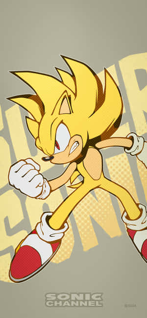 Super Sonic — iPhone 17 Taustakuvat