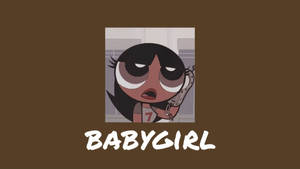 Esteettinen sarjakuva Kaunis Powerpuff Buttercup — Esteettinen Taustakuvat