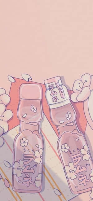 Esteettinen pinkki kawaii [taustakuva] — Oppo K Taustakuvat