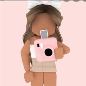 Esteettinen Roblox-hahmo värikkäällä muodonmuutoksella