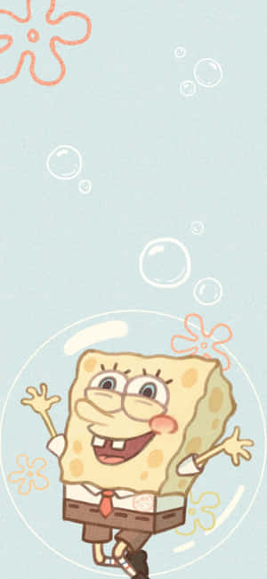 Esteettinen Spongebob Taustakuva — Galaxy XCover7 Taustakuvat