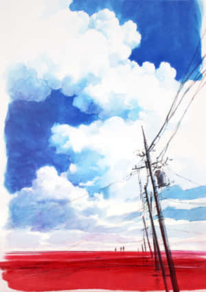 Evangelion 30 10 — Vivo Pad5 Taustakuvat