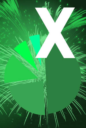 Excel Microsoft X Logo — Huawei MatePad Pro Max Taustakuvat