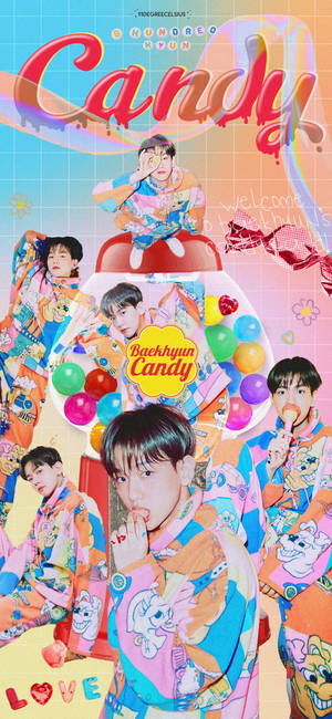 EXO Baekhyun Candy -taustakuva