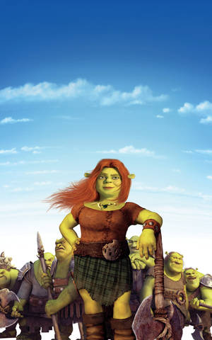 Fiona elokuvasta Shrek ja ikuinen onni -taustakuva — Lenovo Idea Tab Pro Taustakuvat