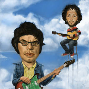 Flight Of The Conchords realistiset karikatyyrit — 1:1 Taustakuvat