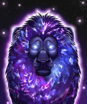 Galaksi-leijonatausta — Galaxy Z Fold Taustakuvat