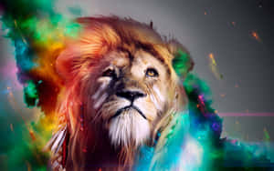 Galaxy Lion -taustakuva — Galaksi live Taustakuvat