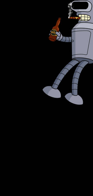 Galaxy S10 Plus Bender-fanitaide — iPhone 14 Plus Taustakuvat