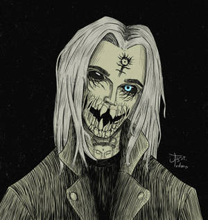 Ghostemane Monsterityyli — Pixel 10 Pro Fold Taustakuvat