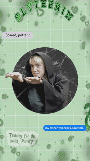 Gingham-estetiikka Draco Malfoy — Harry Potter -estetiikka Taustakuvat