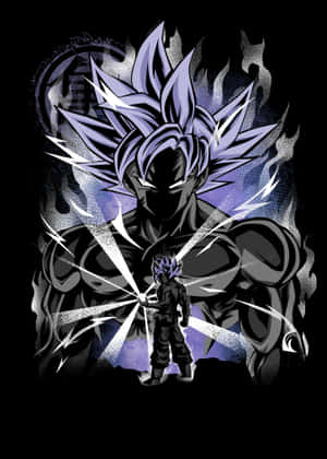 Goku Black Vapauttaa Täyden Voimansa — iPad 10. sukupolvi Taustakuvat