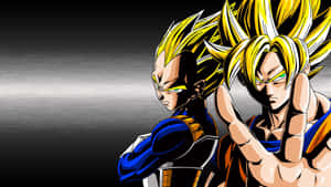Goku ja Vegeta yhdistävät voimansa voittaakseen Moron — Dragon ball super GIF Taustakuvat