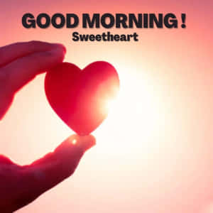 Good Morning Sweetheart Sydänsiluetti