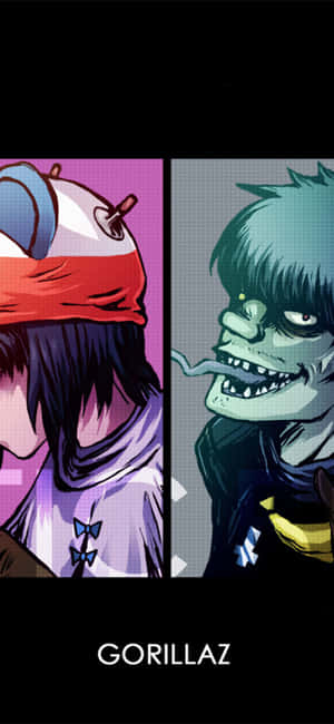 Gorillaz iPhone [taustakuva] — Oppo A6s Pro Taustakuvat