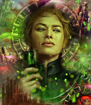 GOT Cersei Lannister Digitaalinen Taide -taustakuva — Nubia Flip Taustakuvat