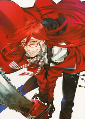 Grell Sutcliff iskee asennon upeassa taustakuvassa — Kindle Taustakuvat