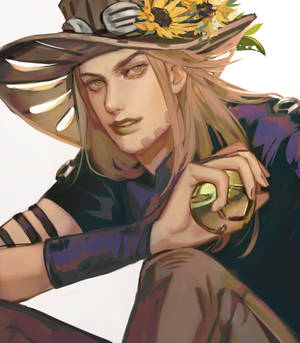 Gyro Zeppeli fanitaide taustakuva — Nubia Flip Taustakuvat