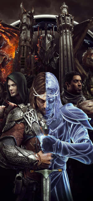 Iphone X Shadow Of Mordor -tausta — Redmi A7 Pro Taustakuvat