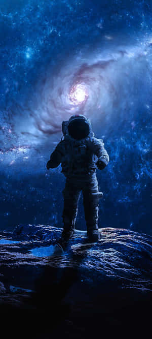 Astronautti taustakuva — Tecno Camon 40 Taustakuvat