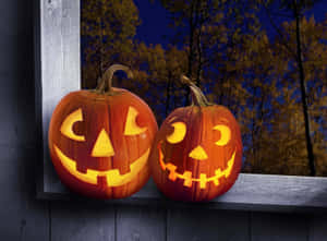 Halloween-kurpitsatausta — Pelottava halloween Taustakuvat