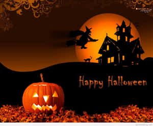 Halloween söpöt kuvat — Musta kissa Taustakuvat