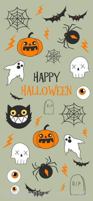 Hyvää Halloweenia — Galaxy A07s Taustakuvat
