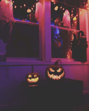 Halloween Tumblr Estetiikka — Söpö esteettinen halloween Taustakuvat