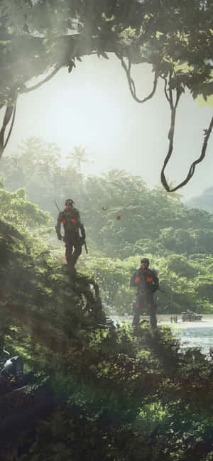 iPhone XS Max Crysis Warhead Taustakuva — Galaxy F70e Taustakuvat