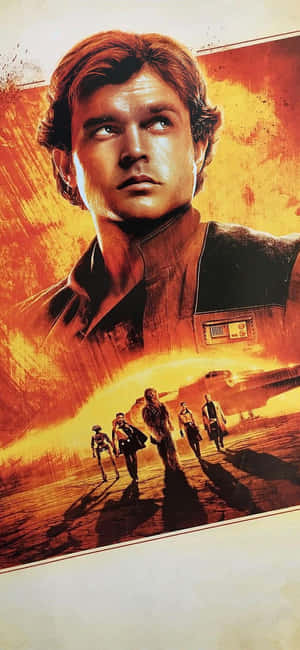 Han Solo ja Chewbacca elokuvassa Solo: A Star Wars Story — OnePlus Open Taustakuvat