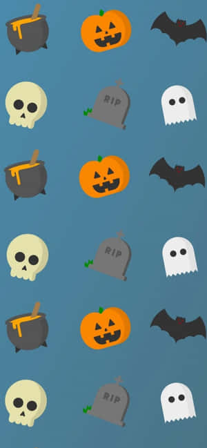 Hanki Halloween-tunnelmaa tällä juhlavalla iPhone-taustakuvalla. — Galaxy S26 Taustakuvat
