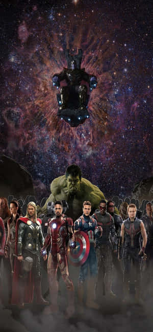 Iphone Xs Marvelin Avengers Tausta — Honor 600 Lite Taustakuvat