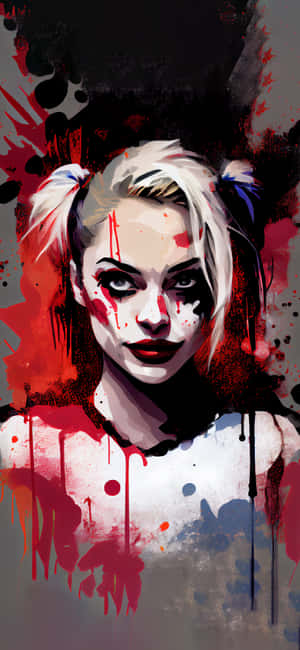 Harley Quinn -tausta — Galaxy C55 Taustakuvat
