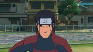 Kuvitus Hashirama-puhelimen talotaustasta — Anime puhelin Taustakuvat