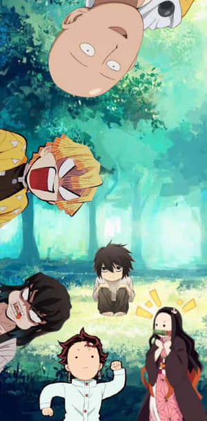 Hauska anime-taustakuva — Hauska anime Taustakuvat