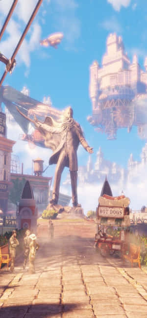 Iphone Xs Max Bioshock Infinite -taustakuva — IQOO Neo Taustakuvat
