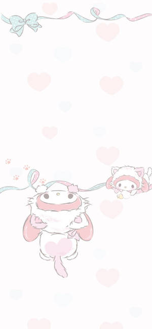 Söpö Sanrio — Galaxy A07s Taustakuvat
