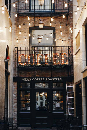 Hero Coffee Bar Cafe Chicago — Huawei MatePad Pro Max Taustakuvat