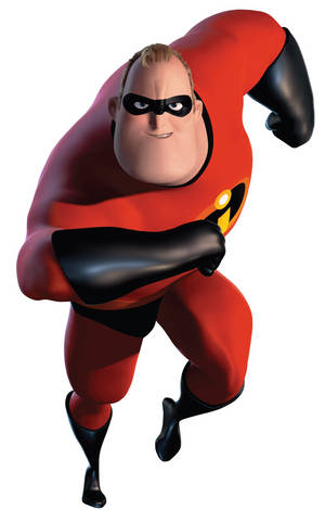 Mr. Incredible juoksuasennossa -taustakuva — Redmi Pad Taustakuvat